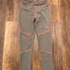 Girls Puma Athletic leggings sz S (7)
